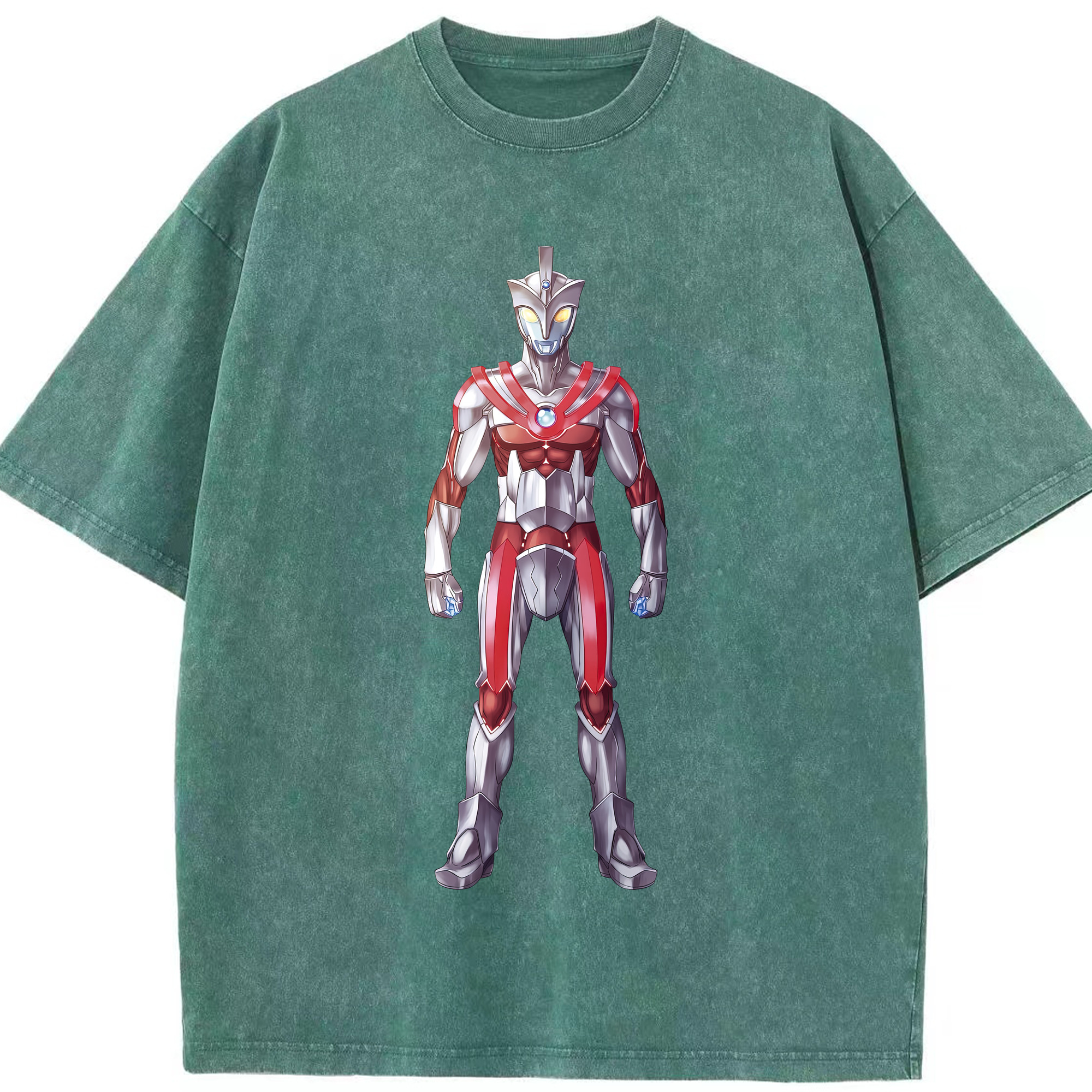 （画像用） ウルトラマン Ultraman 綿100% ヴィンテージ風 半袖Tシャツ（フロントプリント）